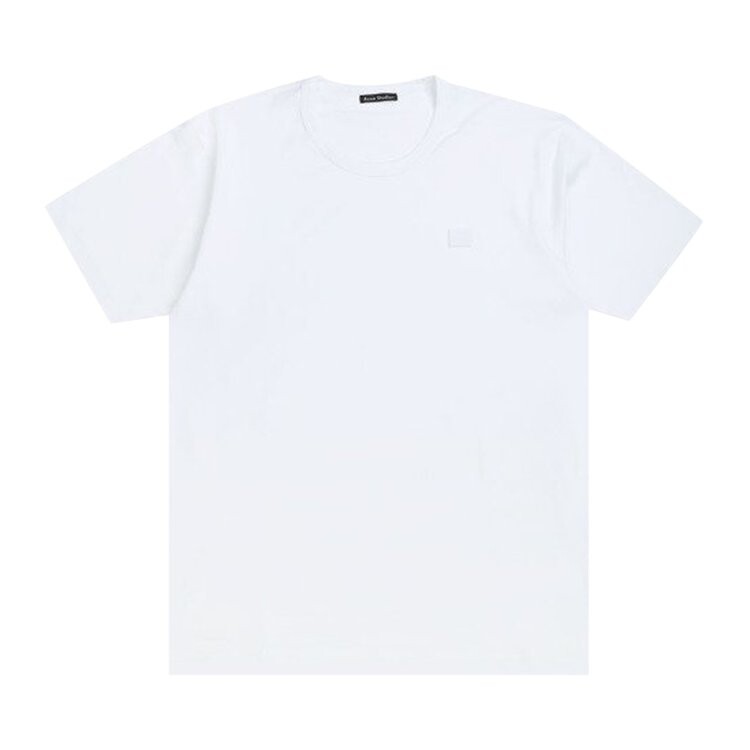 

Футболка Acne Studios Crewneck T-Shirt 'White', белый