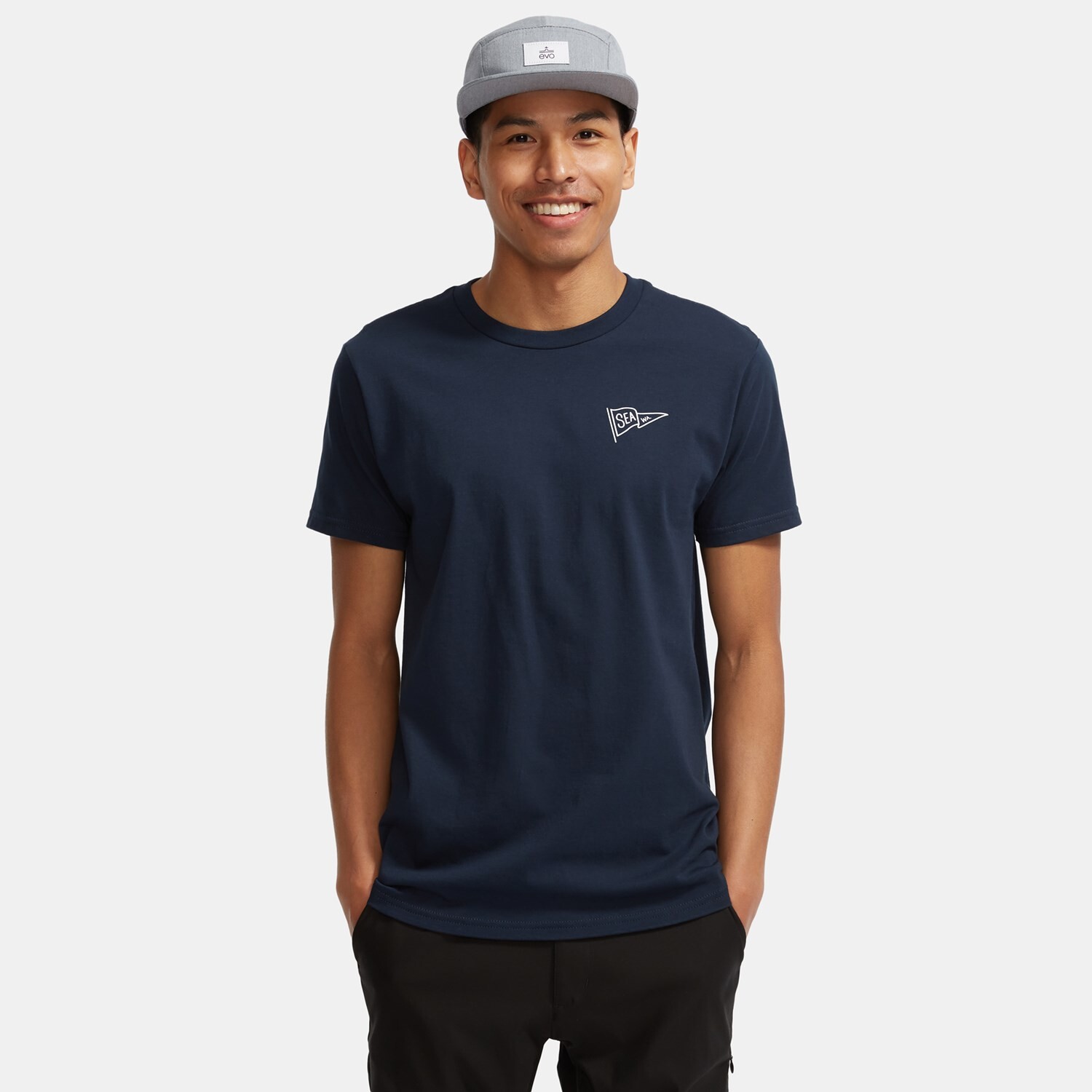 

Футболка evo Seattle Pennant, нави