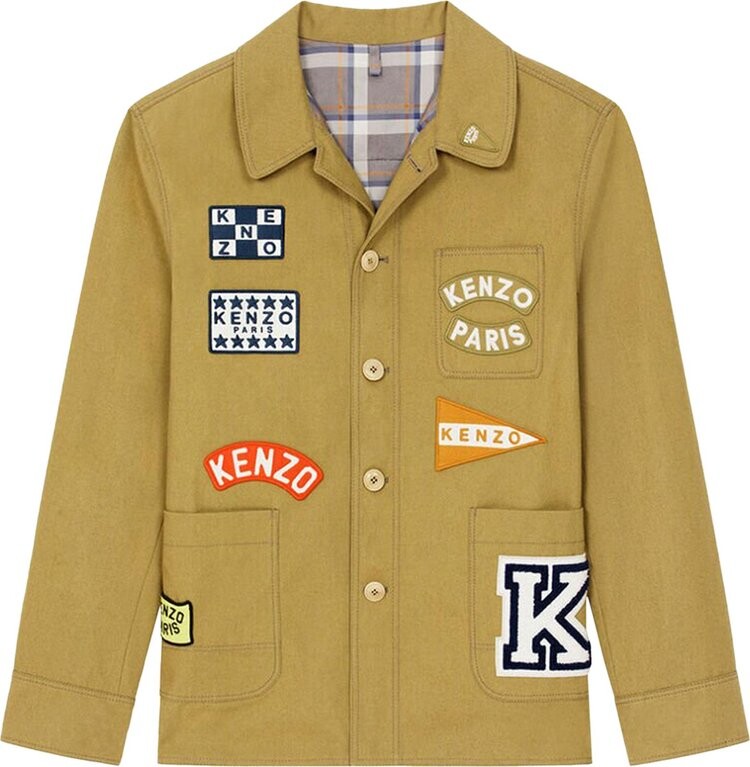 

Куртка Kenzo Sailor Workwear Jacket Tabacco, коричневый