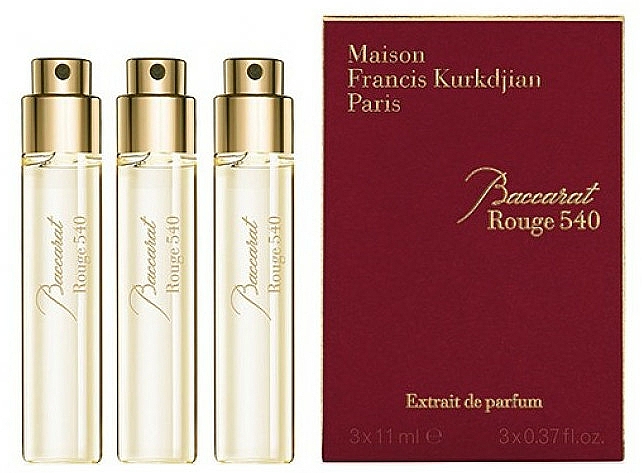 Парфюмерный набор Maison Francis Kurkdjian Baccarat Rouge 540 Extrait de Parfum набор рефилов с атомайзером maison francis kurkdjian baccarat rouge 540 extrait 5 11 мл