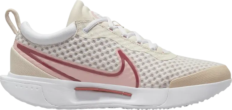 

Кроссовки Nike Wmns NikeCourt Zoom Pro 'Pearl White Bleached Coral', кремовый, Бежевый