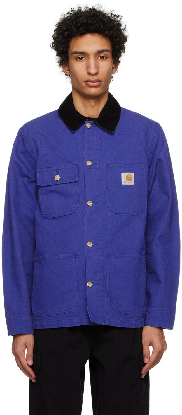 

Синяя куртка «Мичиган» Carhartt Work In Progress, Синий