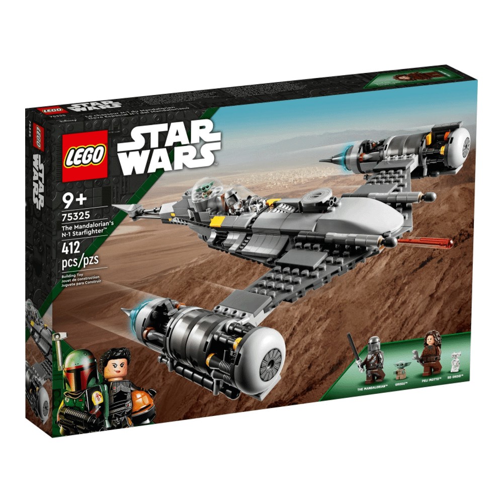 конструктор lego ® star wars™ 75325 звёздный истребитель мандалорца n 1 Конструктор LEGO Star Wars 75325 Истребитель N-1 Мандалорца