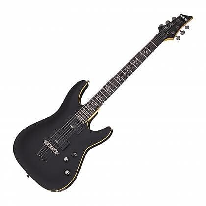 

Schecter Demon-6, Состаренный черный сатин
