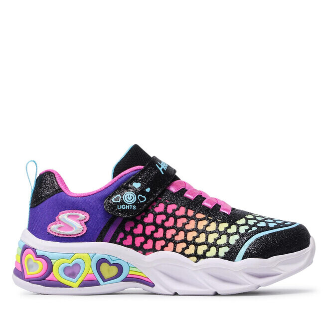 Кроссовки Skechers Lovely Colors 302312L/BKMT Black/Multi, черный кроссовки skechers ultra flex 3 0 302242l bkmt black multi черный