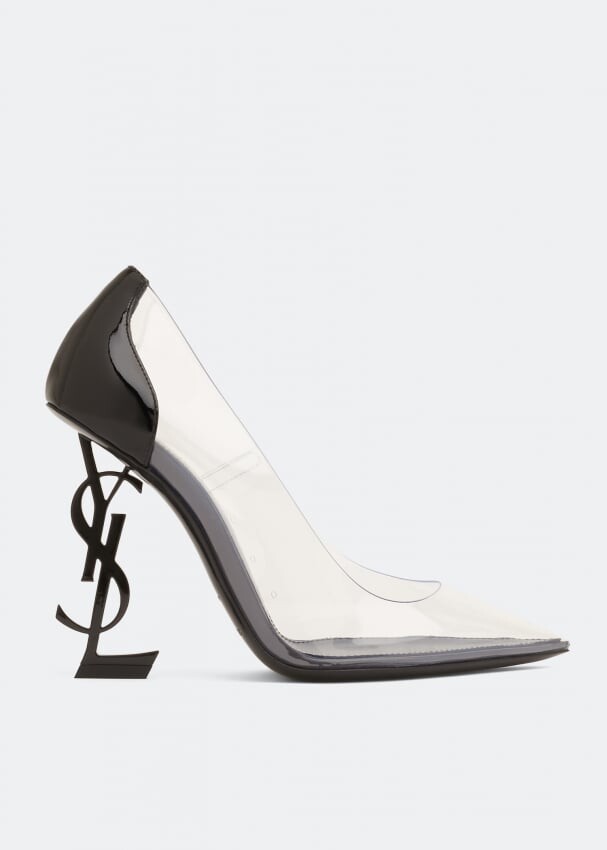

Туфли SAINT LAURENT Opyum TPU pumps, черный