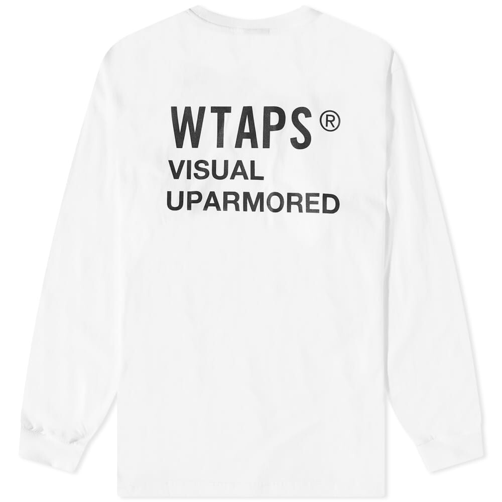 

Футболка WTAPS Long Sleeve Visual Uparmored Tee, Белый
