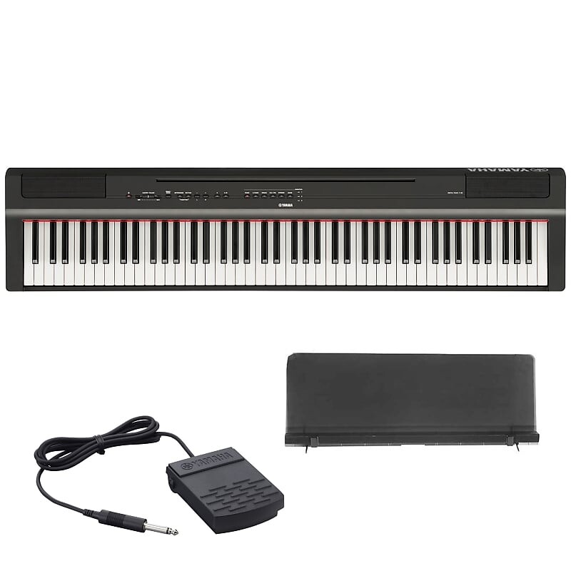 

88-клавишное взвешенное цифровое пианино Yamaha P125 P125B