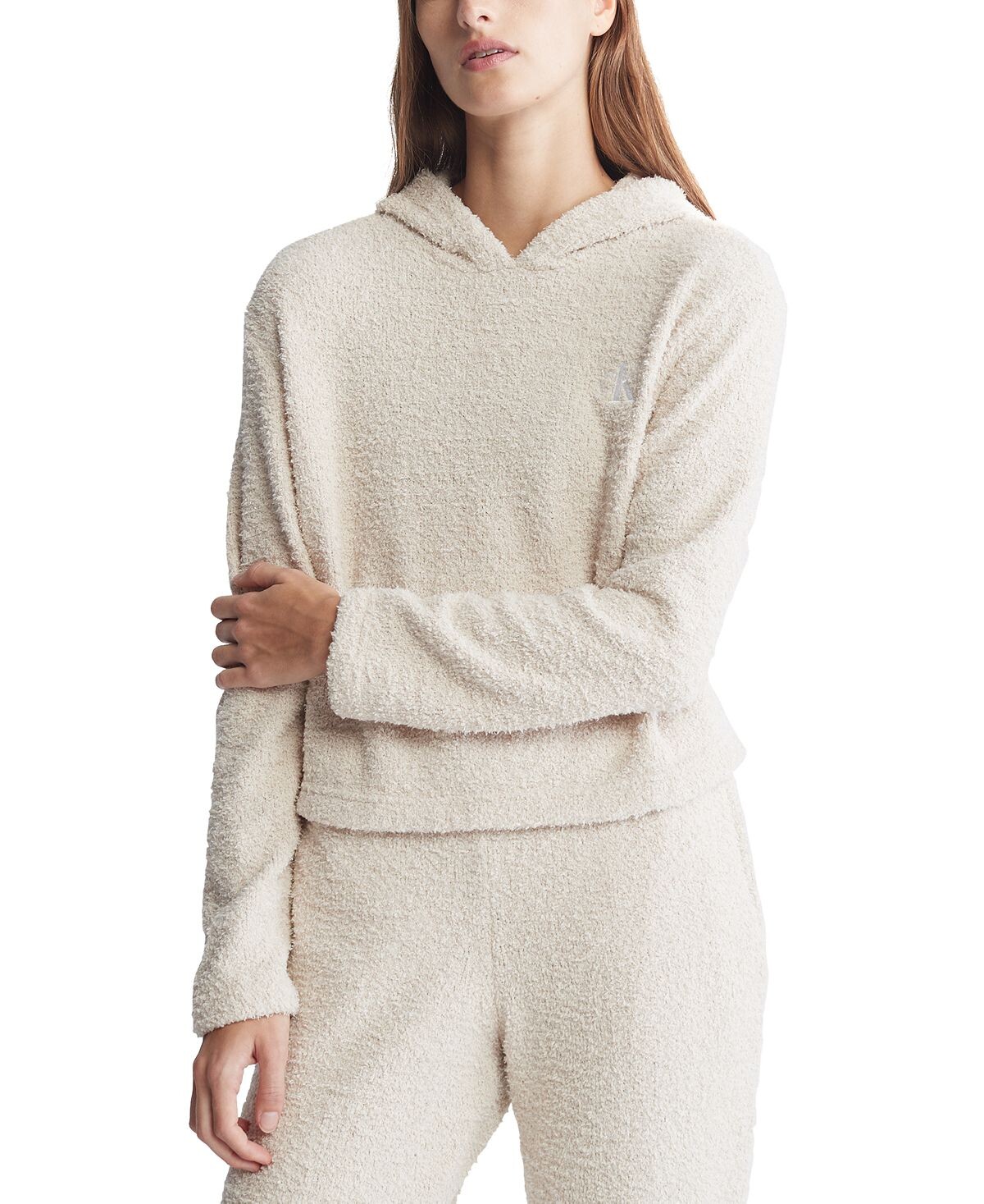 

Женская худи из махрового трикотажа lounge qs6989 Calvin Klein