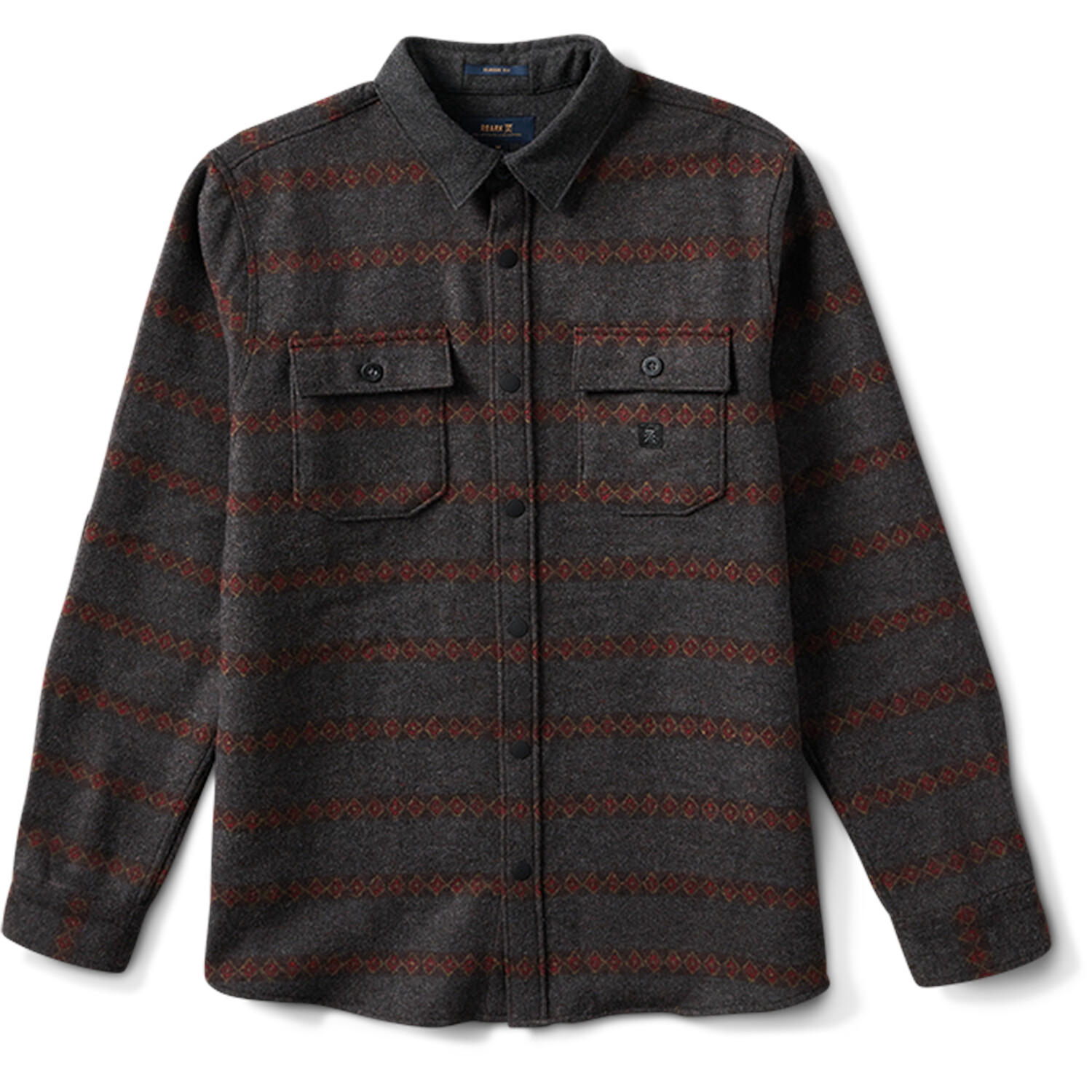 

Рубашка Roark Nordsman Flannel, темно-серый