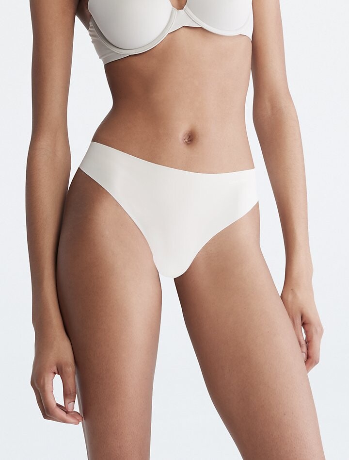 

Невидимые стринги Calvin Klein, серебряный