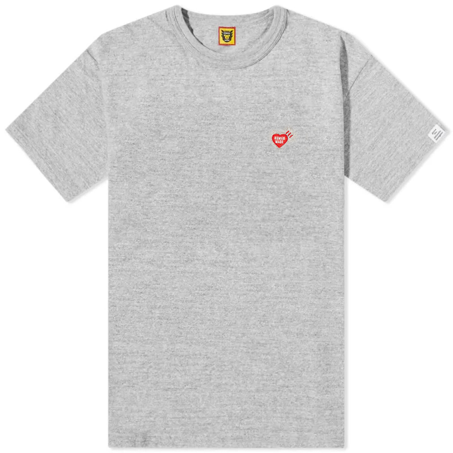 

Футболка Human Made Heart Badge Slub, серый