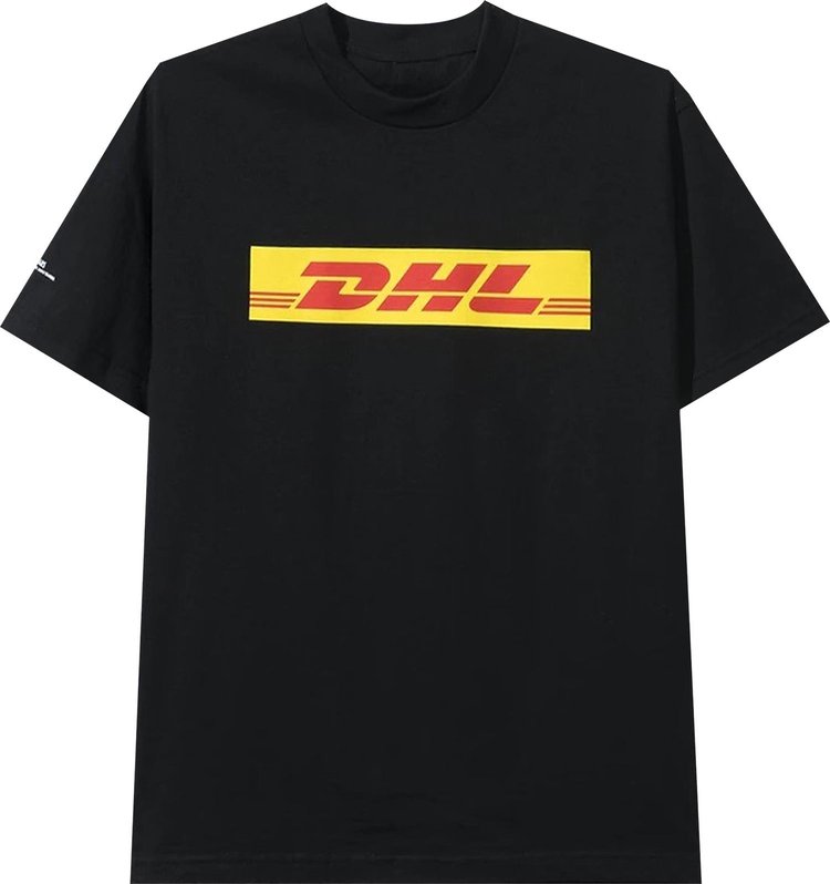 Футболка Anti Social Social Club x DHL Tee 'Black', черный - фото