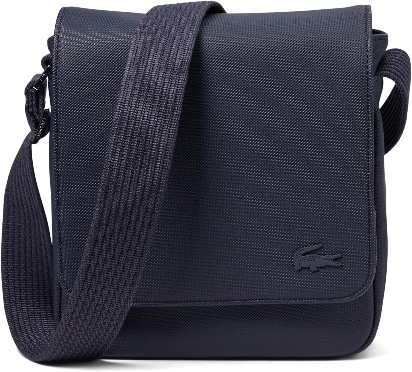 

Классическая сумка-кроссовер с клапаном Lacoste, цвет Peacoat Blue