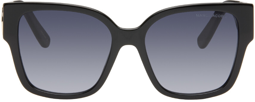 

Черные квадратные солнцезащитные очки Marc Jacobs, цвет Black