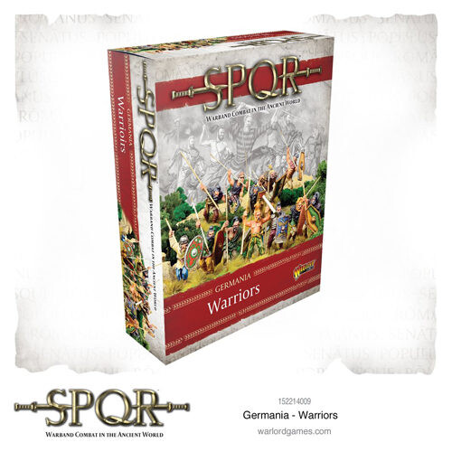 Фигурки Sqpr: Germania Warriors Warlord Games