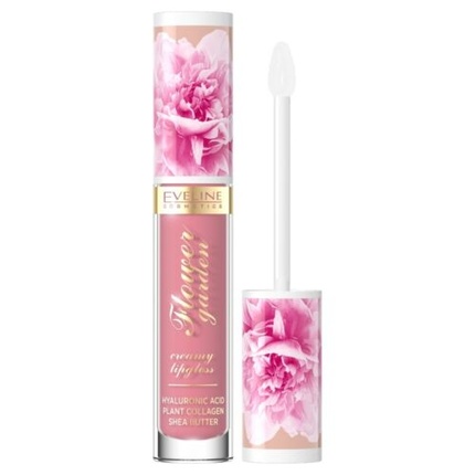 Eveline Cosmetics Flower Garden Кремовый блеск для губ 01 4,5 мл Assorted