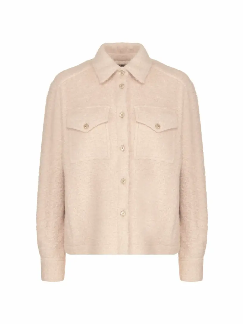 

Шерстяной овершот Kiton, розовый