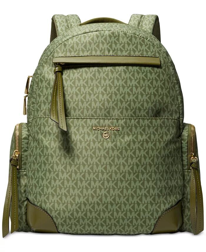 

Большой рюкзак Prescott с логотипом Michael Kors, зеленый