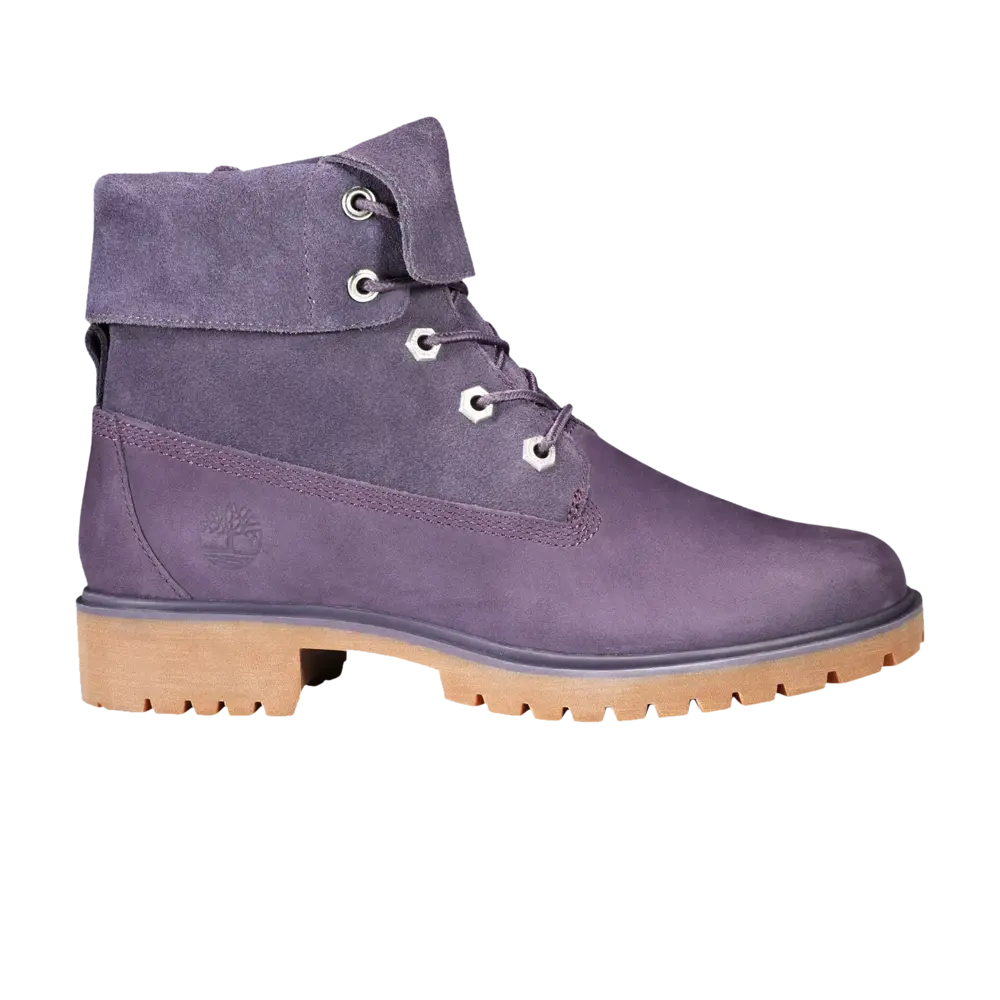 

Замшевые ботинки Wmns Jayne со складками Timberland, фиолетовый