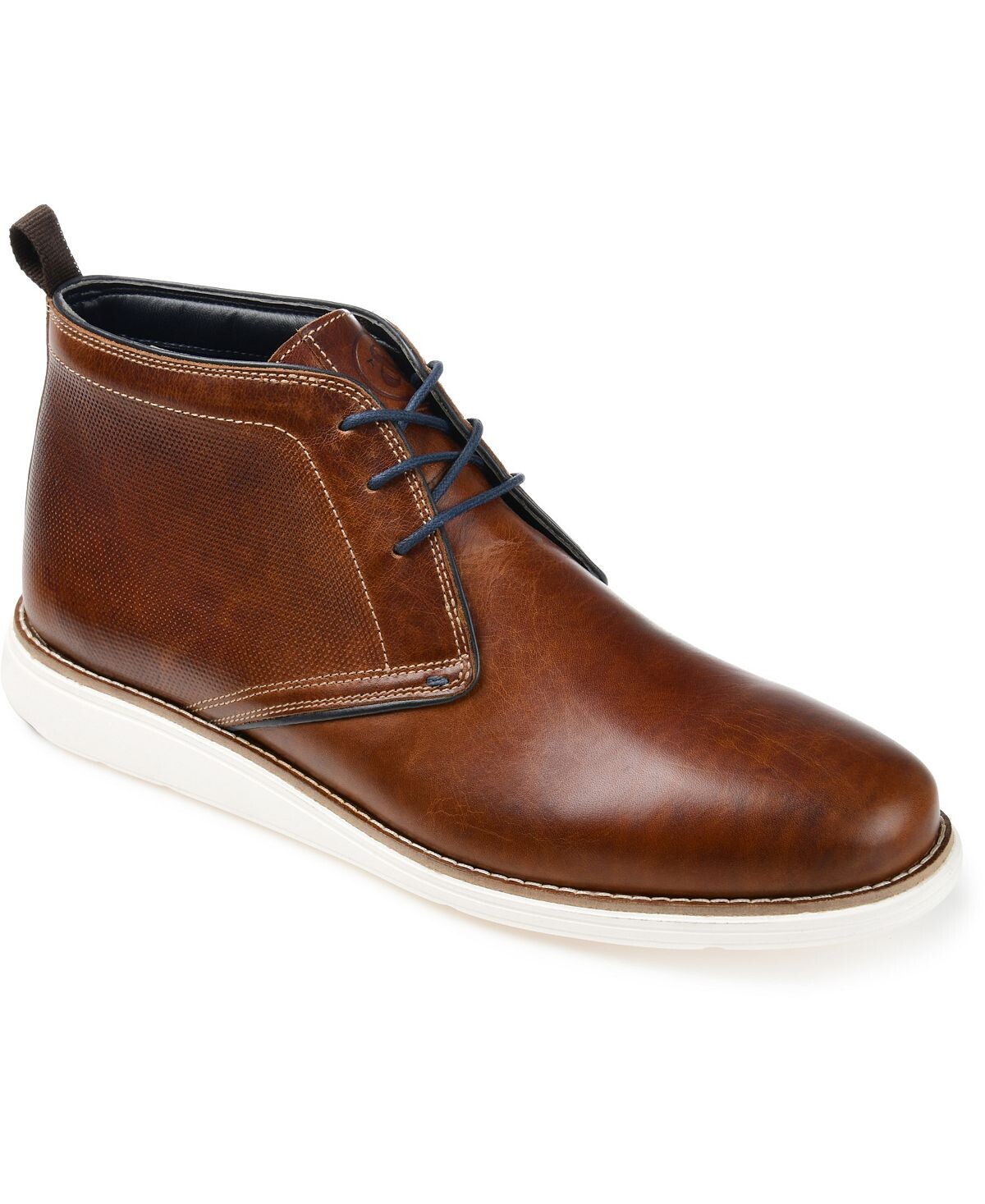 

Мужские ботинки chukka с тиснением cutler Thomas & Vine, коричневый