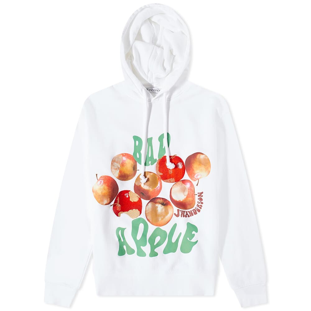

Толстовка JW Anderson Bad Apple Hoody, Серый