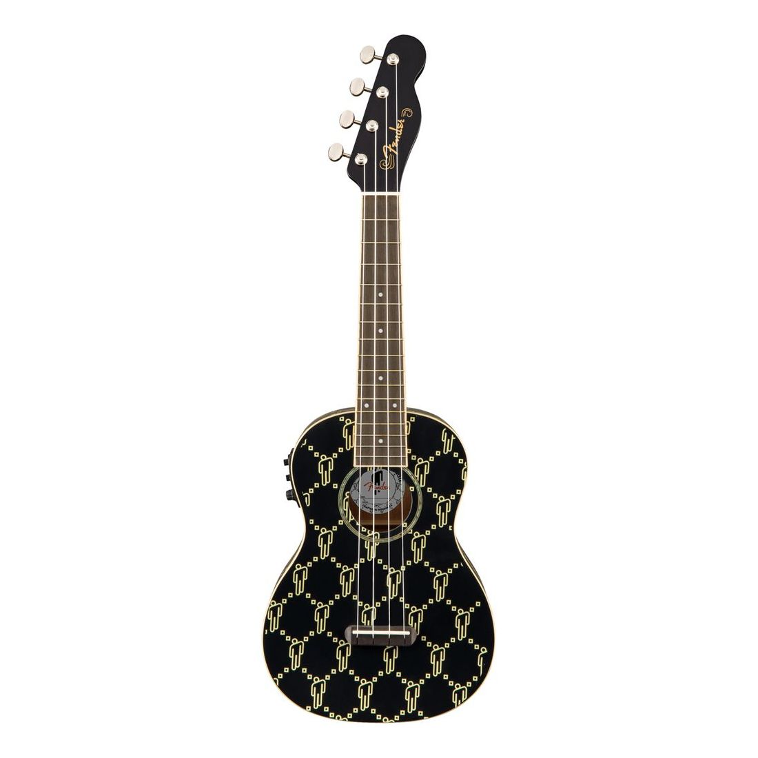 Накладка на гриф Fender Billie Eilish Walnut Black для укулеле 48820