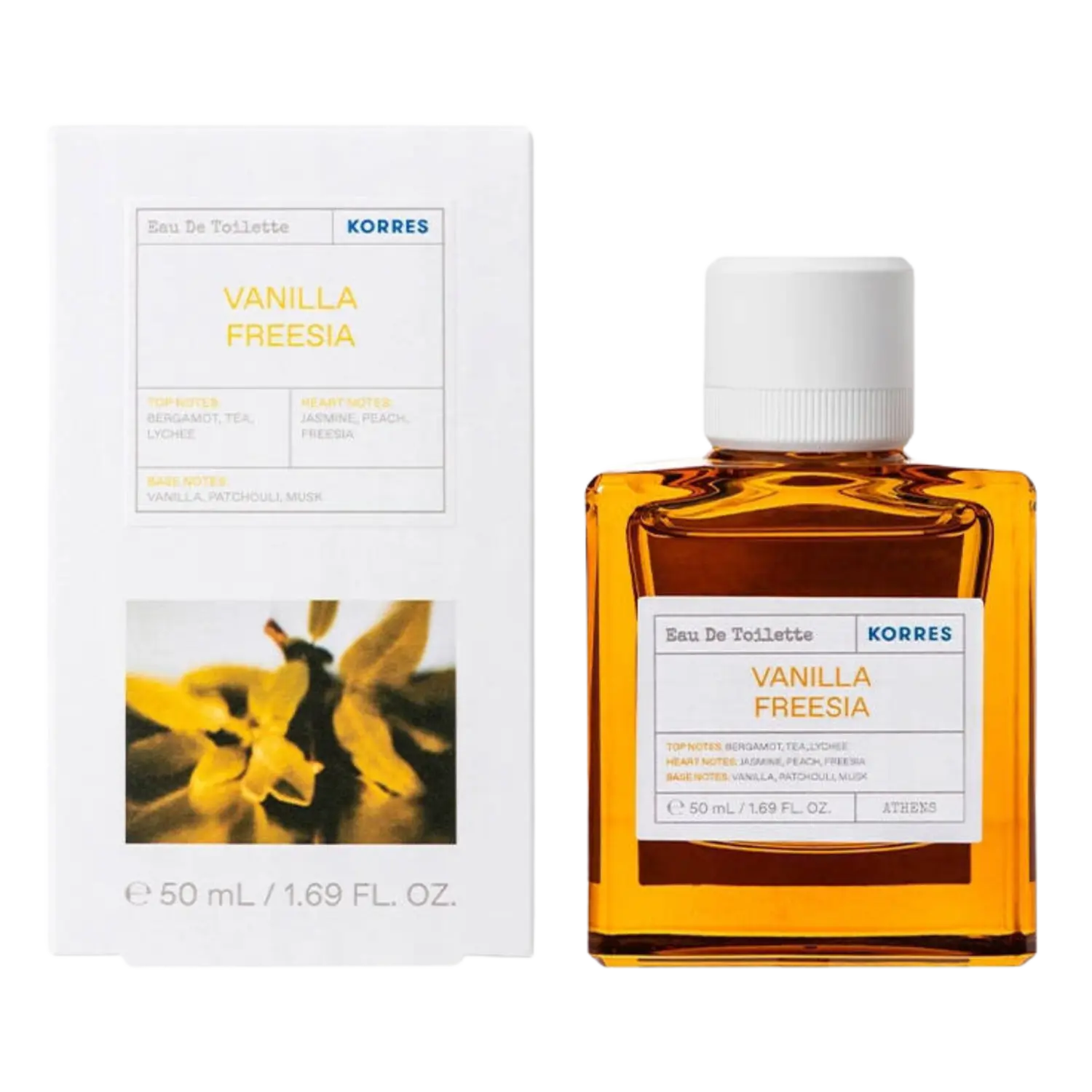 

Korres Vanilla Freesia туалетная вода для женщин, 50 мл