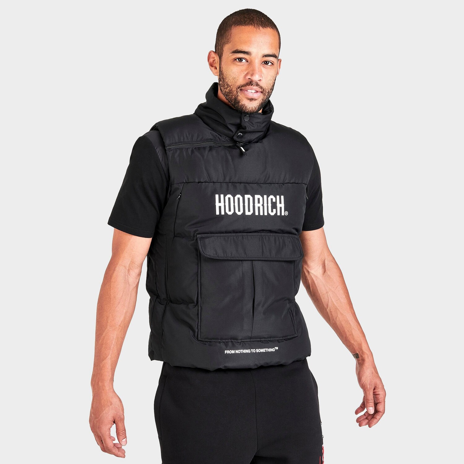 

Мужская утепленная жилетка Hoodrich Astro V2 с полной молнией, черный