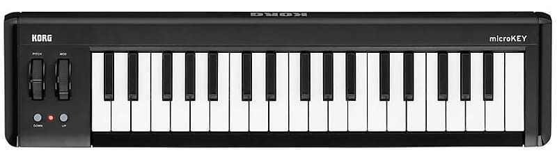 

Korg microKEY2 37 37-клавишная компактная USB MIDI-клавиатура с питанием от iOS и входом для педали MICROKEY237