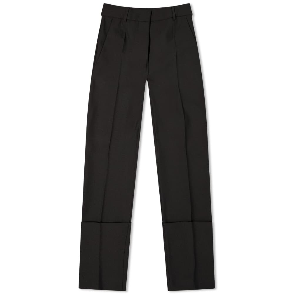 

Брюки Sportmax Peonie Cuffed Trouser, Черный