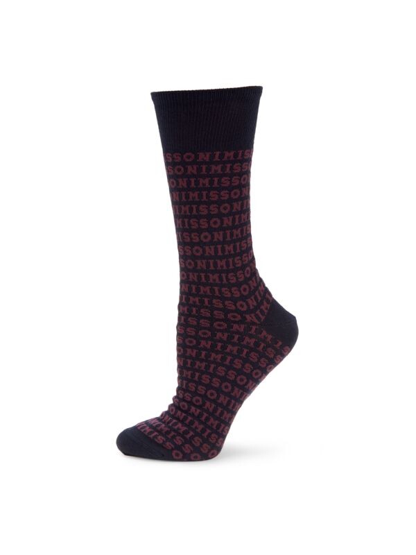 

Носки с монограммой Missoni Navy