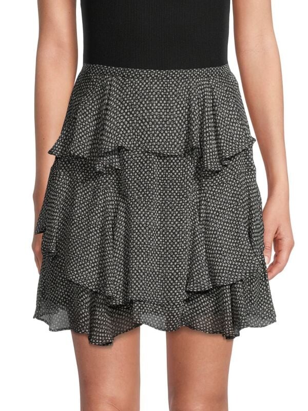

Мини-юбка mickey со звездным принтом Bailey 44 Black