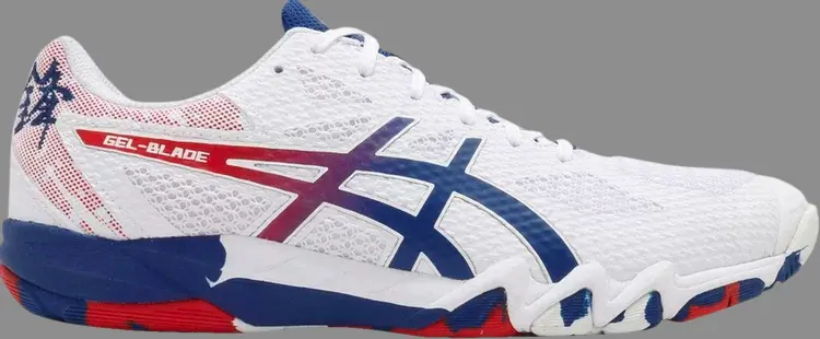 

Кроссовки gel blade 7 'white chinese' Asics, белый