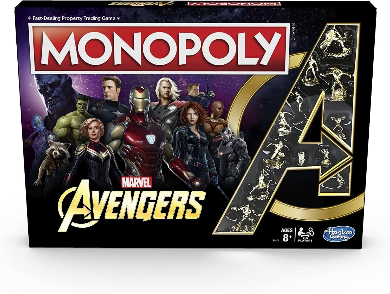 Настольная игра Hasbro Gaming Monopoly: Marvel Avengers Edition marvel avengers deluxe издание [ps4 русская версия и обложка]