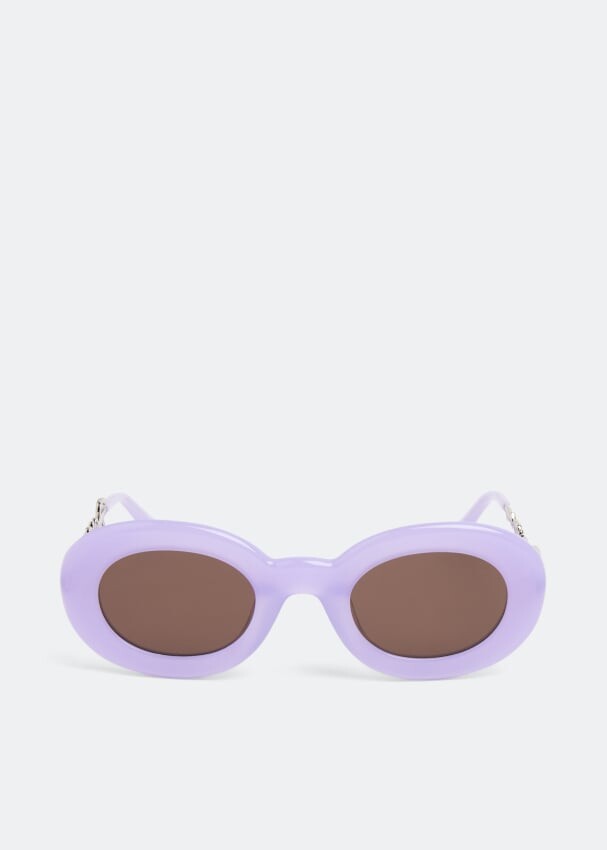 

Солнечные очки JACQUEMUS Les lunettes Pralu sunglasses, фиолетовый