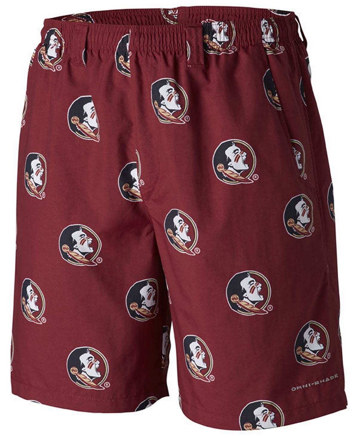 

Мужские шорты florida state seminoles backcast с принтом Columbia