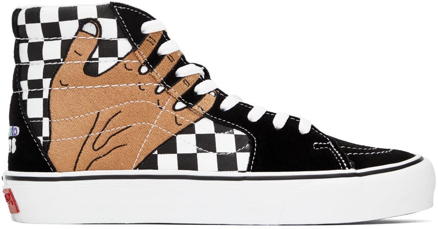 

Черно-белые кроссовки Imran Potato Edition SK8-Hi VR3 LX Vans