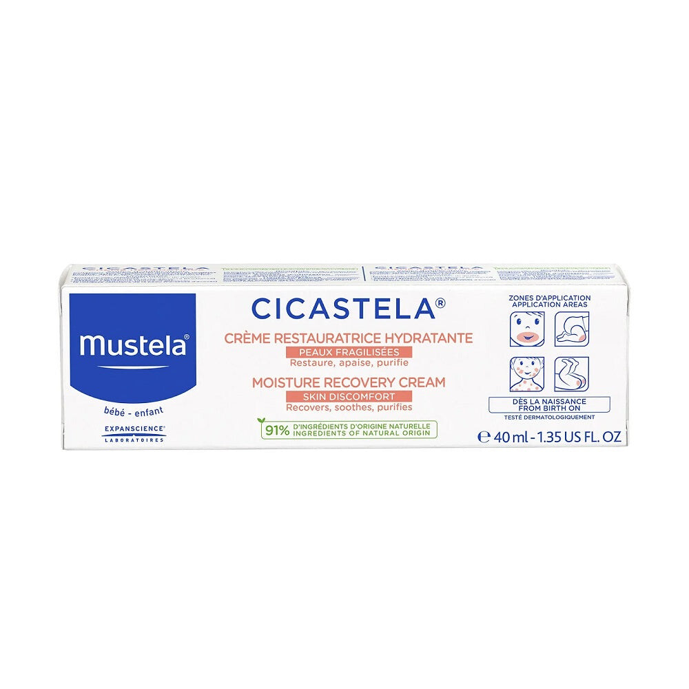 

Mustela Cicastela крем регенерирующий для младенцев и детей 40мл