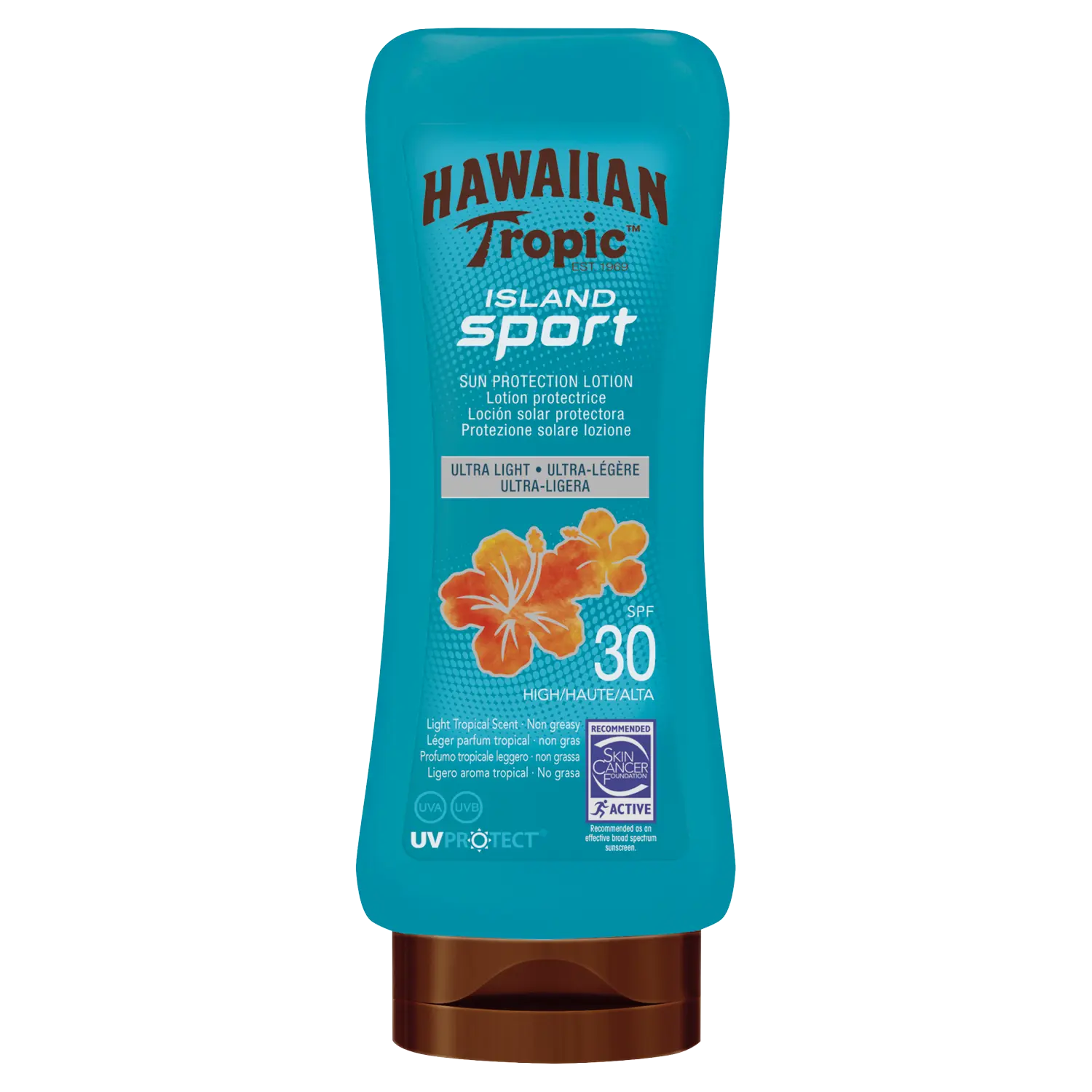 

Hawaiian Tropic Tropic Island Sport лосьон для загара SPF30, 180 мл
