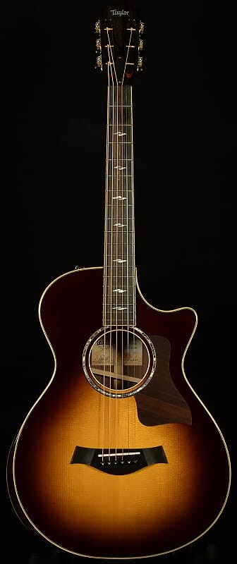 

Гитары Taylor 812ce, 12 ладов, табачные солнечные лучи