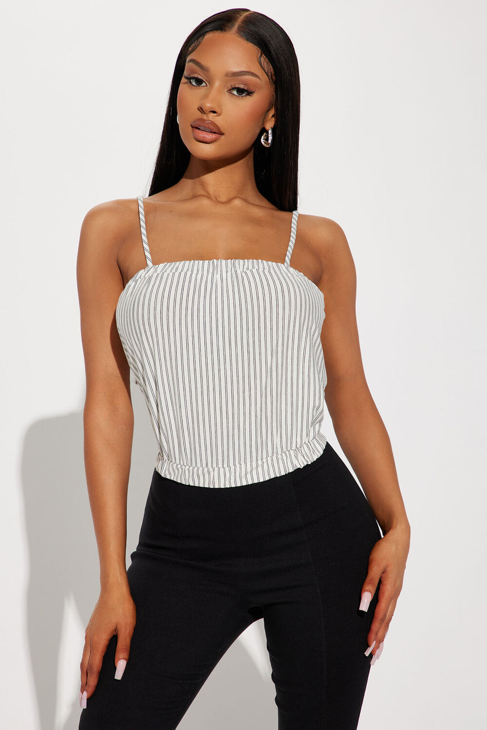 

Топ Fashion Nova JC35656VS, белый