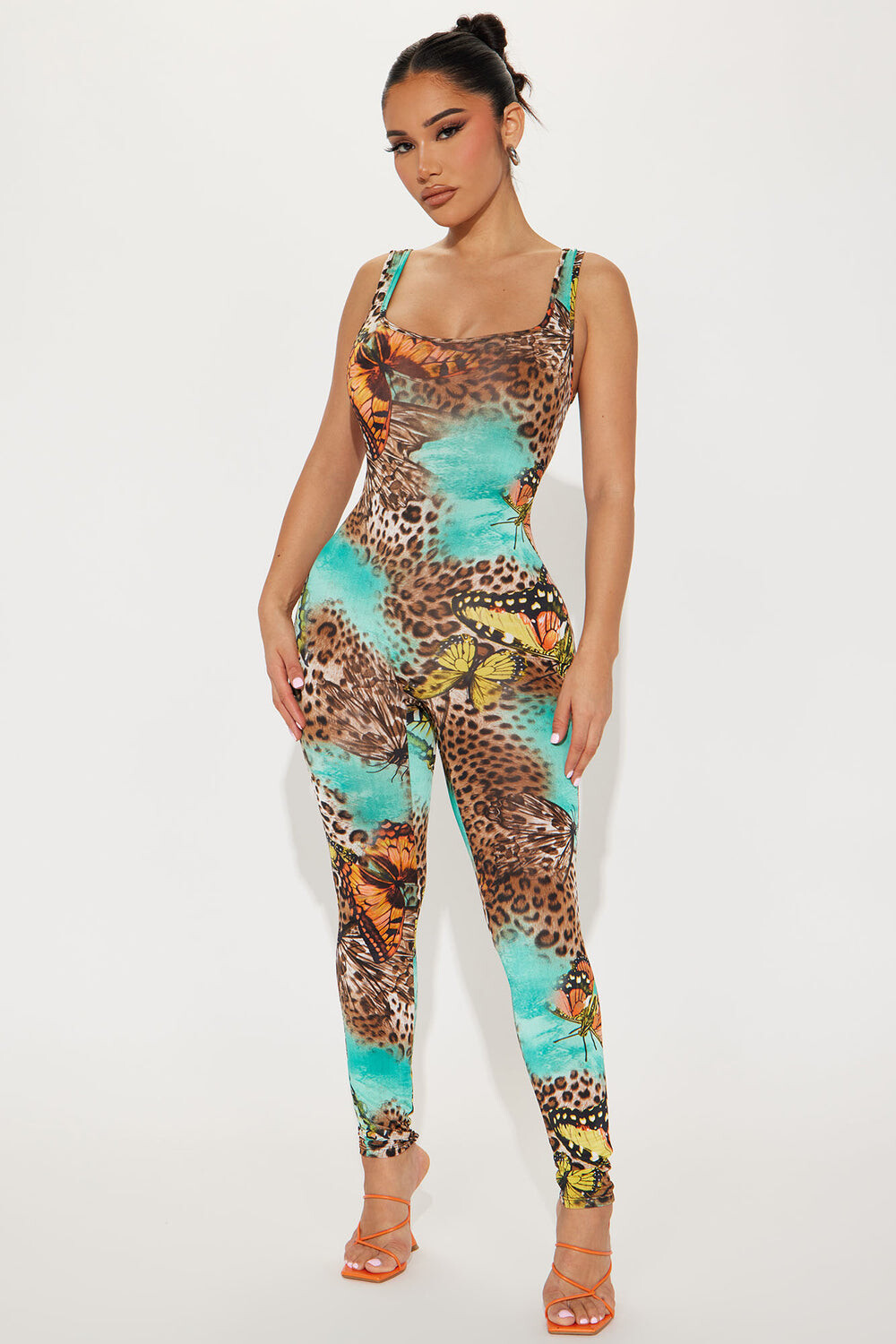 

Комбинезон Fashion Nova J5453, разноцветный
