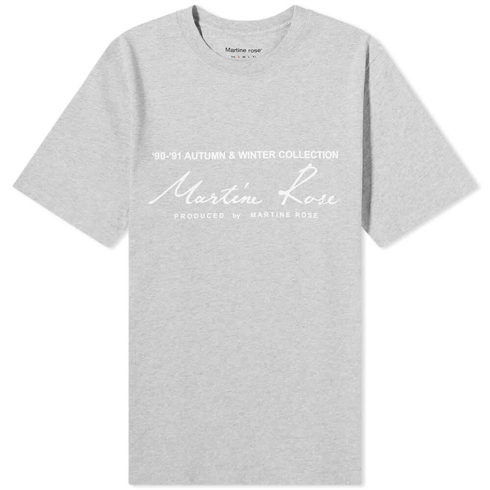 

Футболка Martine Rose Classic Logo Tee, Серый