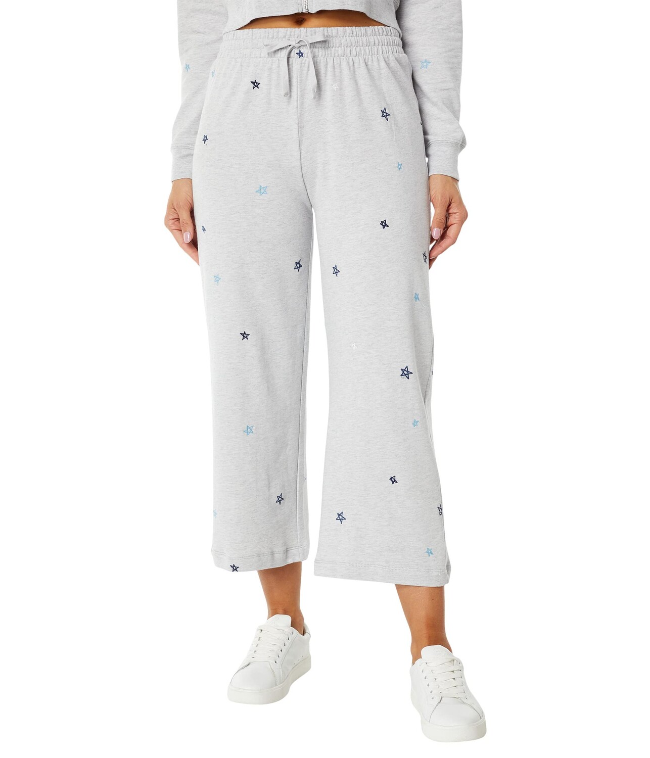 

Брюки Splendid, Sundown Dylan Star Embroidered Crop Pants