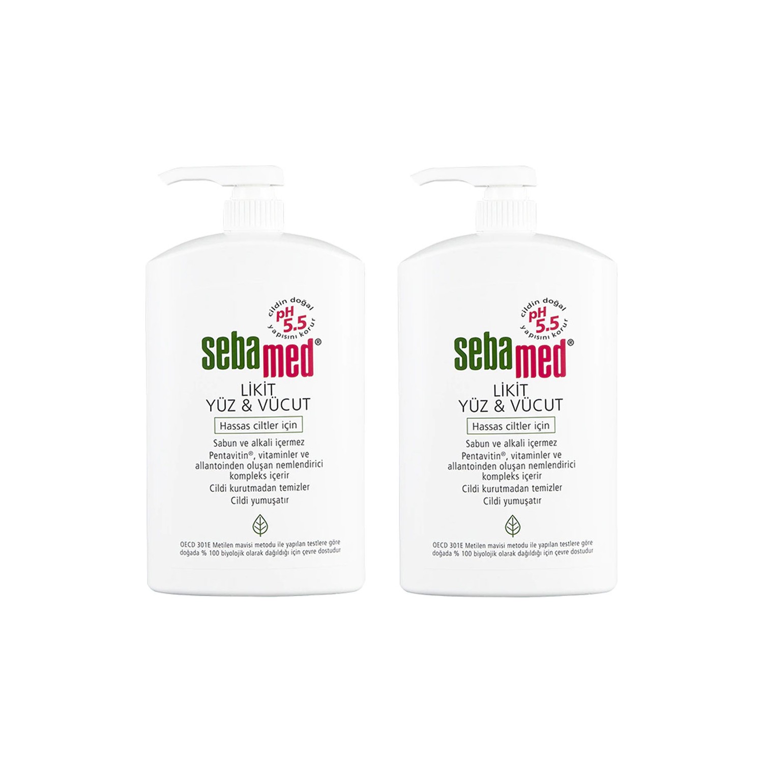 Очищающее средство Sebamed Liquid для лица и тела 2-в-1, 200 мл enolea rigenera body cleansing foam 200 ml