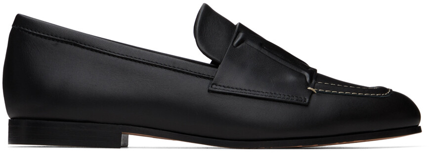 

Черные лоферы Lize Max Mara