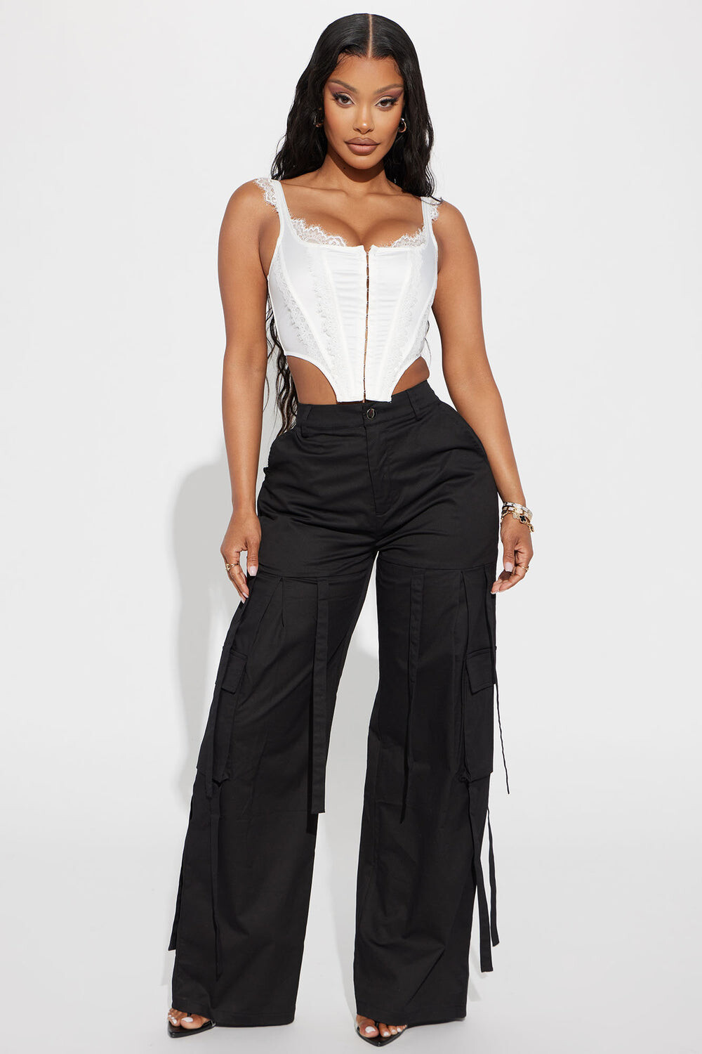 

Брюки карго Fashion Nova HGP8076, черный