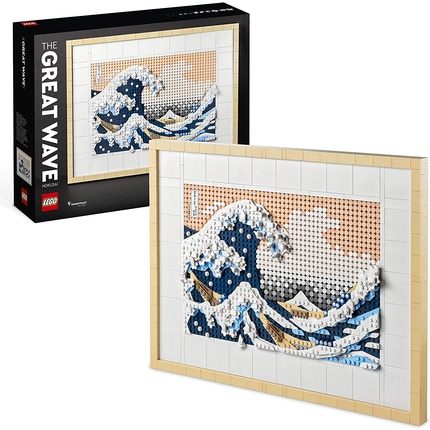 Конструктор LEGO Art Hokusai Великая волна 31208, 1810 деталей