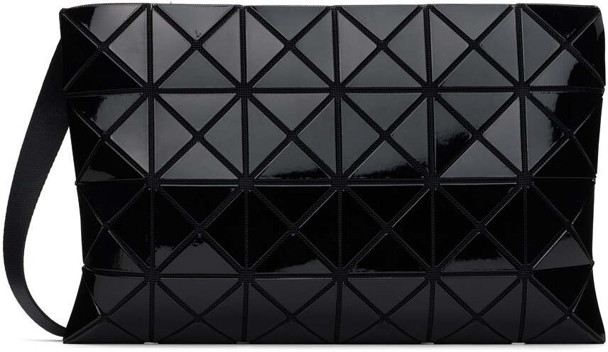 

Черная широкая сумка через плечо Lucent Bao Bao Issey Miyake